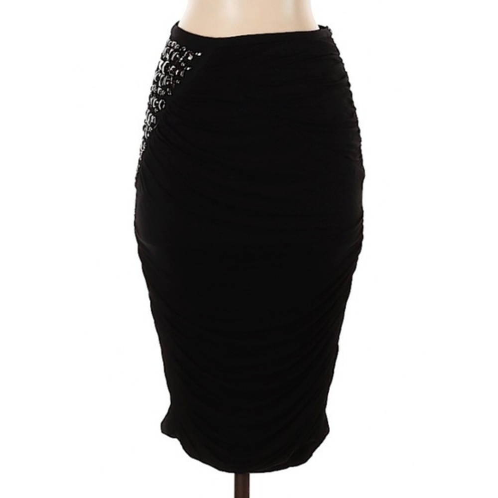 2b Rych high waisted black skirt